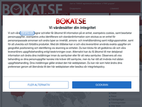 'bokat.se' screenshot