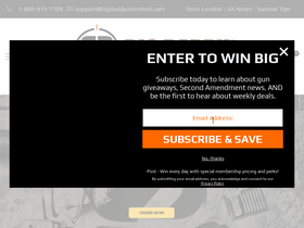 'bigdaddyunlimited.com' screenshot