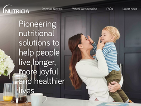 'nutricia.com.au' screenshot