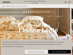 'essenzahome.nl' screenshot