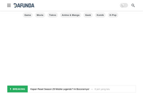 'dafunda.com' screenshot