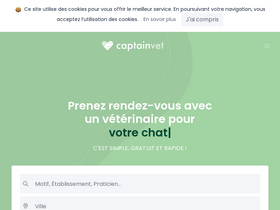 'captainvet.com' screenshot