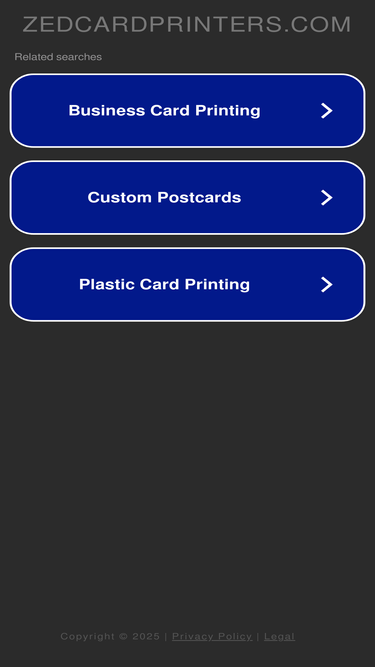 zedcardprinters.com