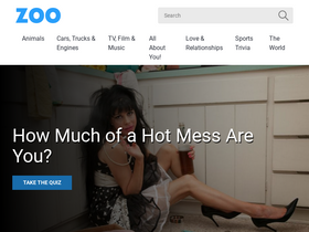'zoo.com' screenshot