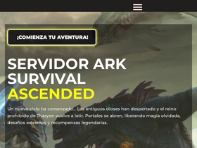 Tharyon.com website image