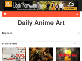 'dailyanimeart.com' screenshot