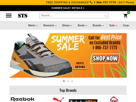 'steel-toe-shoes.com' screenshot