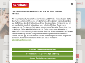 'norisbank.de' screenshot