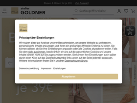 'goldner-fashion.com' screenshot