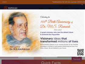 'msrit.edu' screenshot