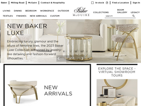 'bakerfurniture.com' screenshot
