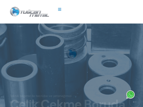 'tugcanmetal.com' screenshot