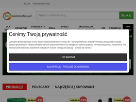 'biosuplementacja.pl' screenshot