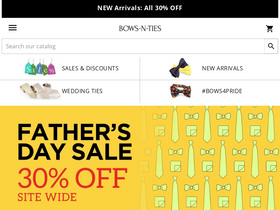 'bows-n-ties.com' screenshot