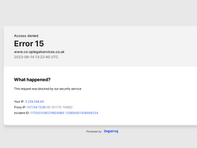 'co-oplegalservices.co.uk' screenshot