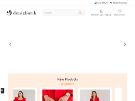 'denizbutik.com' screenshot