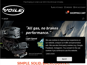 'voile.com' screenshot