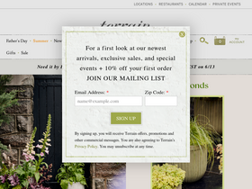'shopterrain.com' screenshot
