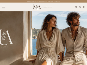 maisonalira.com homepage screenshot