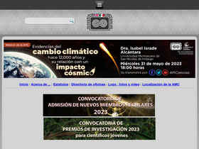 'amc.edu.mx' screenshot