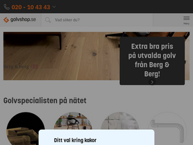 'golvshop.se' screenshot