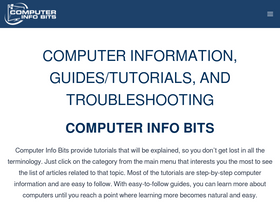 'computerinfobits.com' screenshot