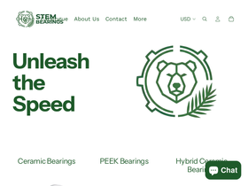 stembearings.com homepage screenshot