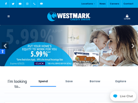 'westmark.org' screenshot