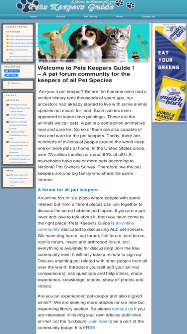 petskeepersguide.com