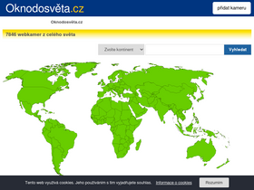 'oknodosveta.cz' screenshot