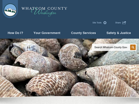 'whatcomcounty.us' screenshot