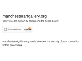 'manchesterartgallery.org' screenshot