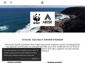 arisecollective.com homepage screenshot