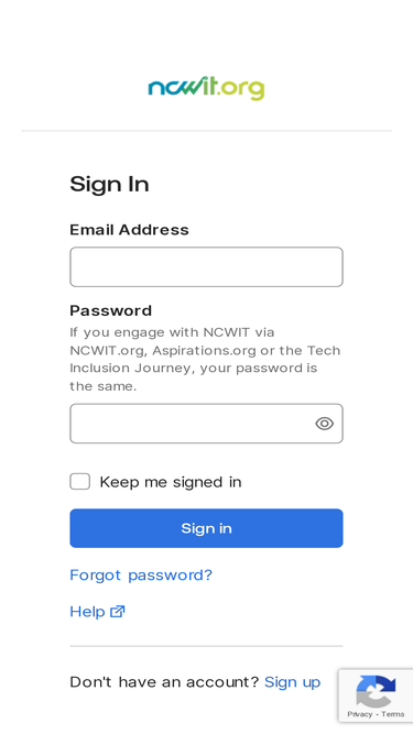 login.ncwit.org