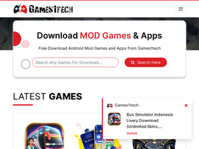 'games1tech.com' screenshot
