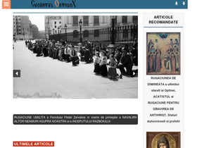 'cuvantul-ortodox.ro' screenshot