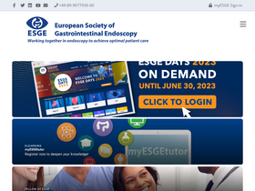 'esge.com' screenshot