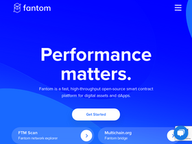 'fantom.foundation' screenshot