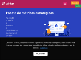 'winker.com.br' screenshot