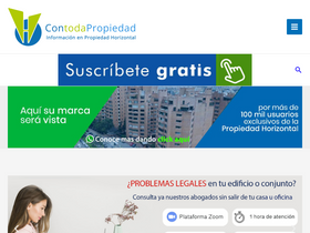 'contodapropiedad.com' screenshot