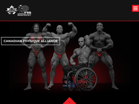 'canadianphysiquealliance.com' screenshot