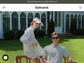 galtsand.us homepage screenshot
