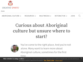 'creativespirits.info' screenshot