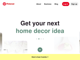 'pinterest.ie' screenshot