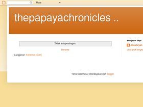 thepapayachronicles.blogspot.com