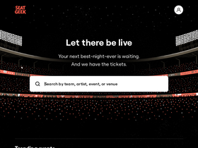 'seatgeek.com' screenshot
