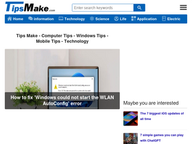 'tipsmake.com' screenshot
