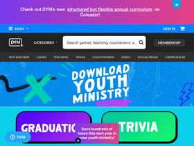 'downloadyouthministry.com' screenshot