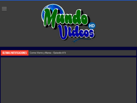 'mundovideoshd.com' screenshot