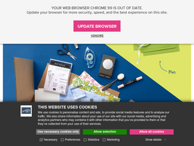 'stampinup.com' screenshot